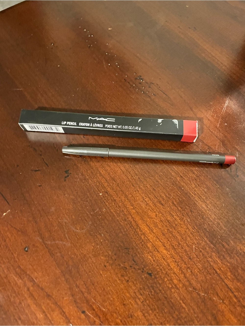 MAC Cosmetics Lip Pencil in Deep Red “Brick”